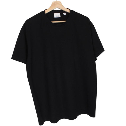 Burberry black and brown cotton t-shirt with Carrick Nova Check back panel design.