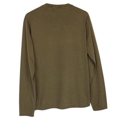 Stone Island AW 2016 Khaki Green Long Sleeve Compass T-Shirt
