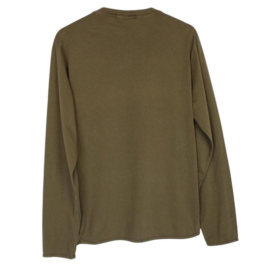 Stone Island AW 2016 Khaki Green Long Sleeve Compass T-Shirt