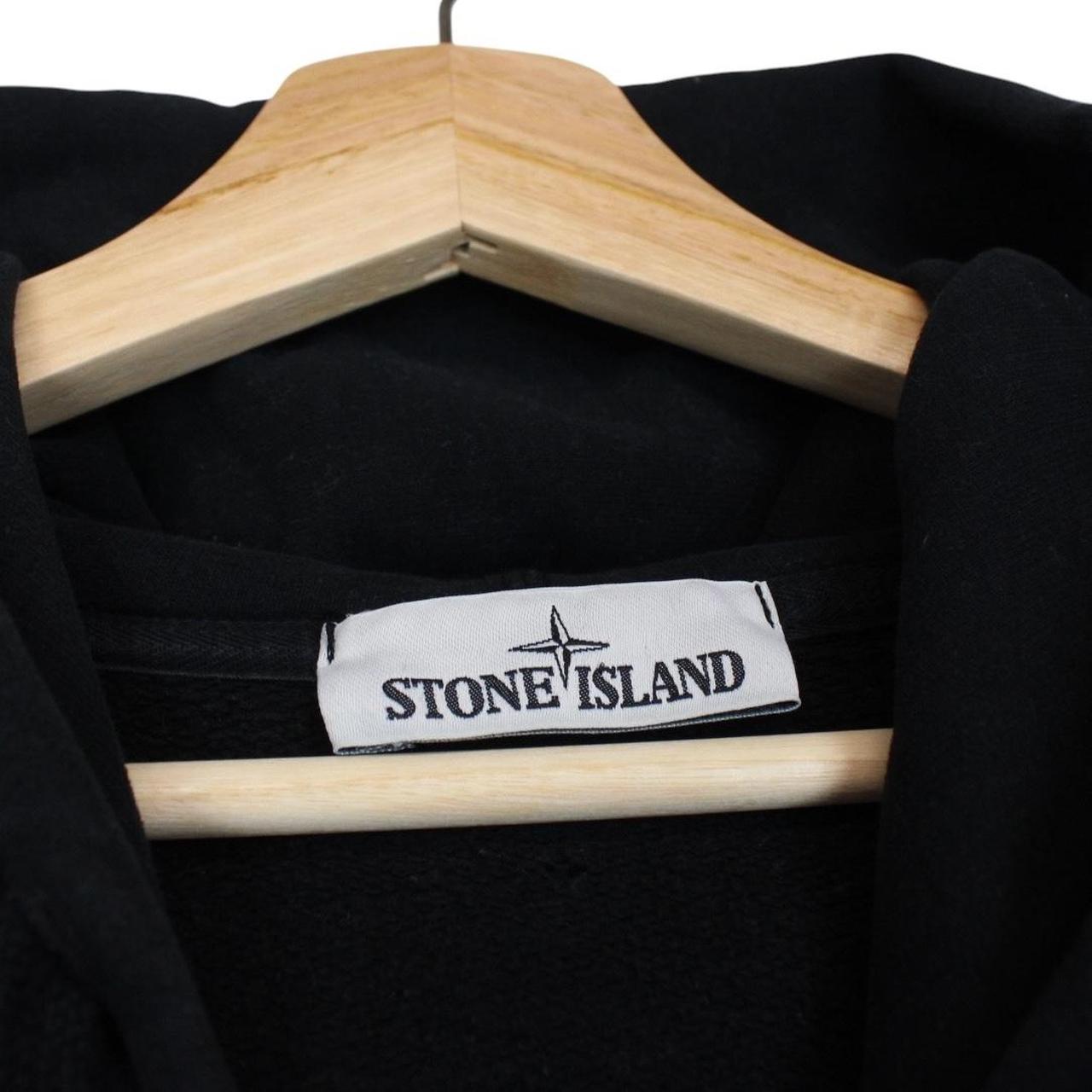 Stone Island AW 2018 Black Cotton Hoodie Jumper