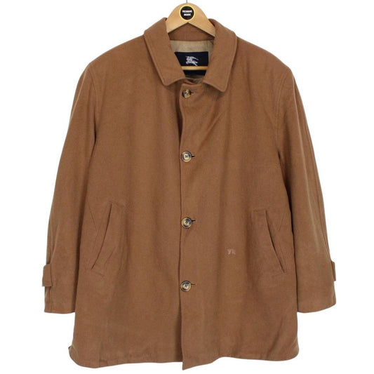 Vintage Burberry London Tan Brown Merino Wool Jacket