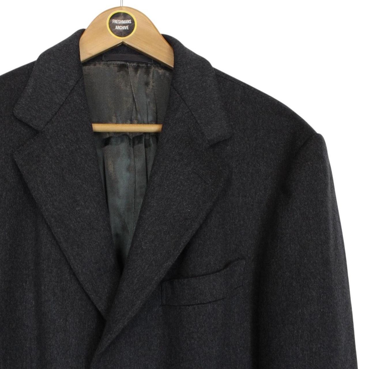 Gucci Dark Grey Wool Overcoat