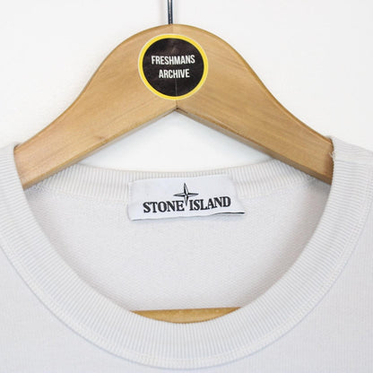 Stone Island SS 2016 White Cotton Sweatshirt Jumper