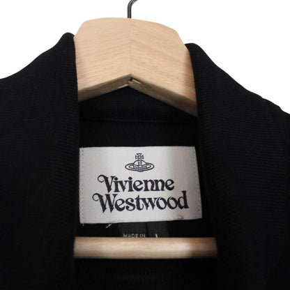 Vivienne Westwood Black Long Sleeve Orb Polo Shirt