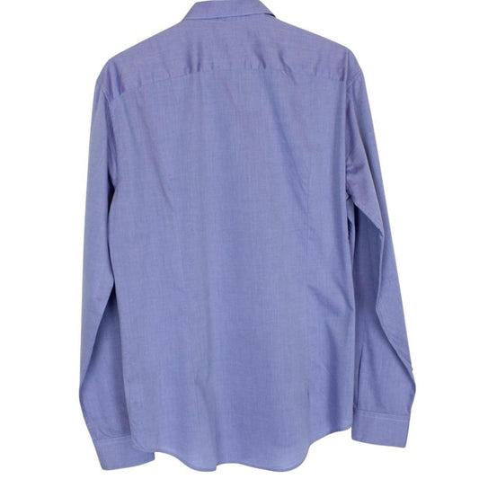 Lacoste Blue Long Sleeve Cotton Shirt
