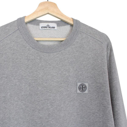Stone Island AW 2016 Grey Cotton Compass Sweatshirt Jumper