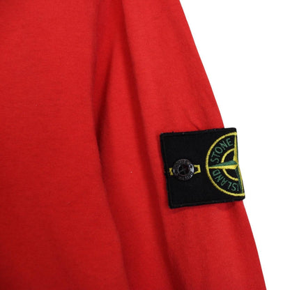 Stone Island SS 2016 Red Long Sleeve Cotton T-Shirt