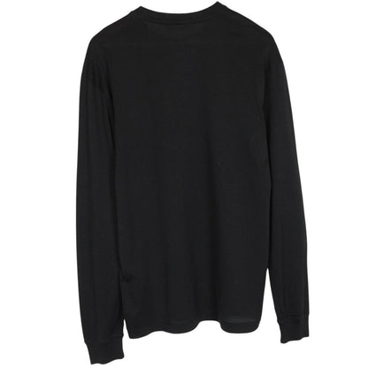 Stone Island SS 2019 Black Long Sleeve Compass T-Shirt