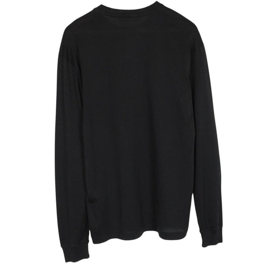 Stone Island SS 2019 Black Long Sleeve Compass T-Shirt