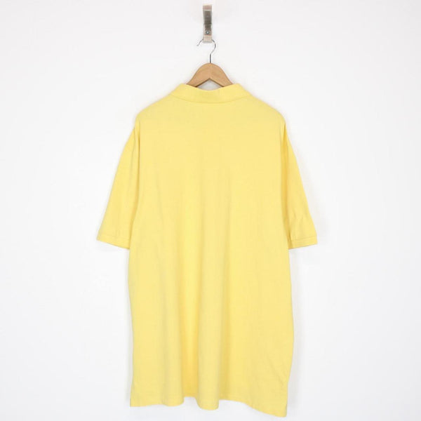 Polo Ralph Lauren Yellow Short Sleeve Cotton Polo Shirt