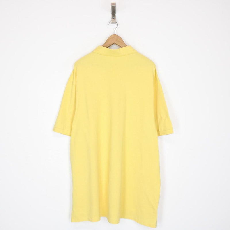 Polo Ralph Lauren Yellow Short Sleeve Cotton Polo Shirt