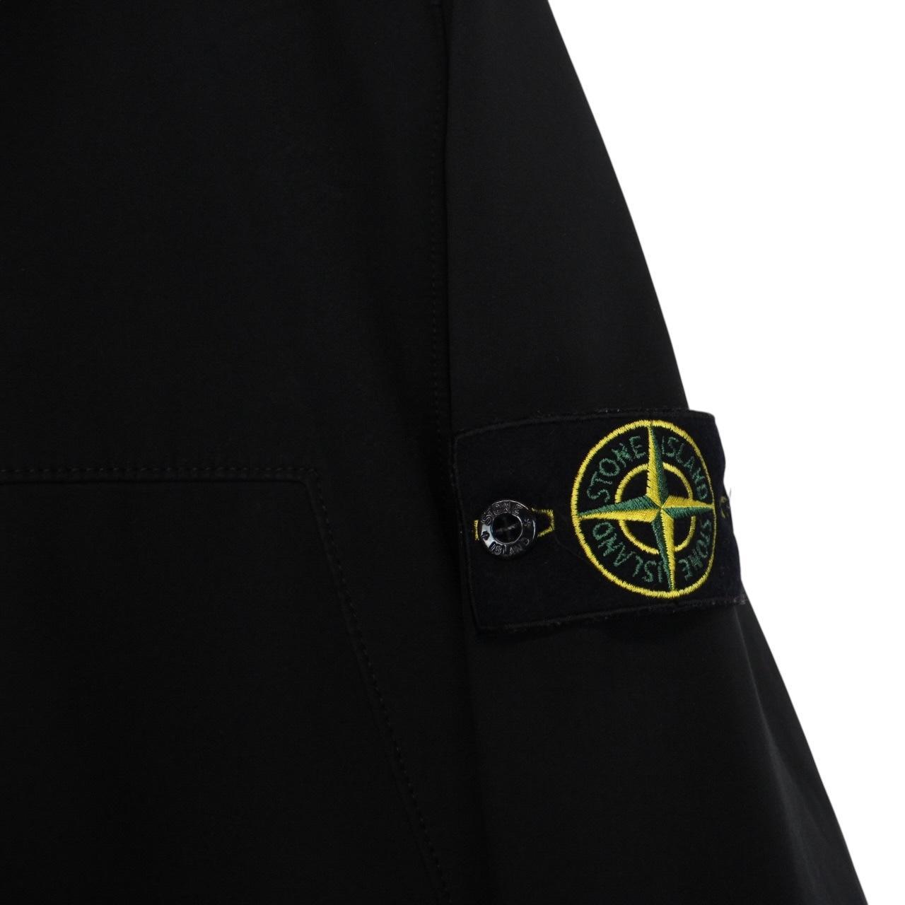Stone Island AW 2018 Black Soft Shell-R Full Zip Jacket