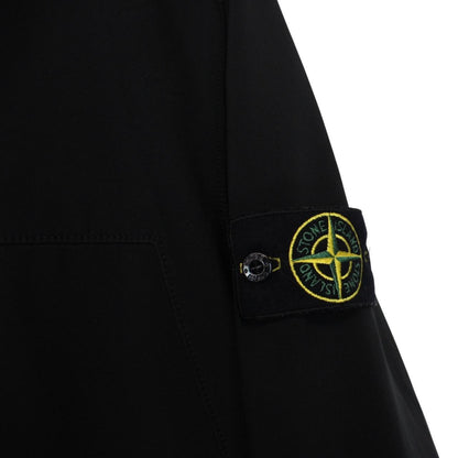 Stone Island AW 2018 Black Soft Shell-R Full Zip Jacket