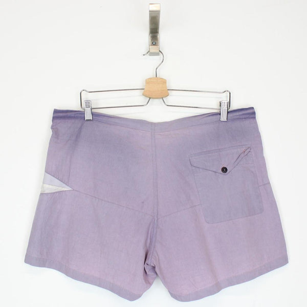 Vintage Stone Island SS 2003 Lilac Purple Compass Swim Shorts