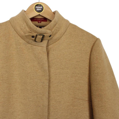 Vintage Burberry London Tan Brown Wool Blend Coat