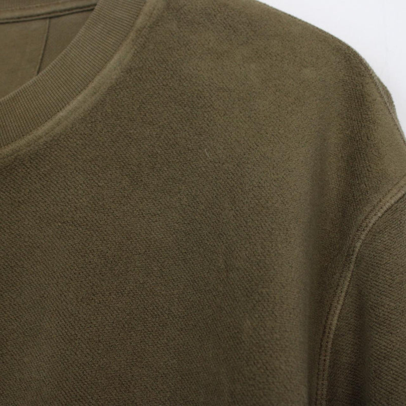 CP Company Khaki Brown Lens Malfilè Fleece Sweatshirt Jumper