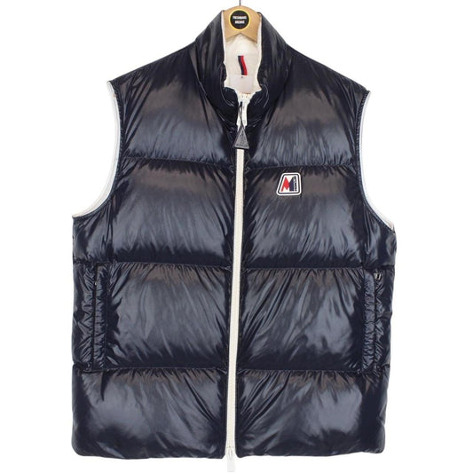 Moncler Monginevro Navy Blue Down Gilet / Bodywarmer