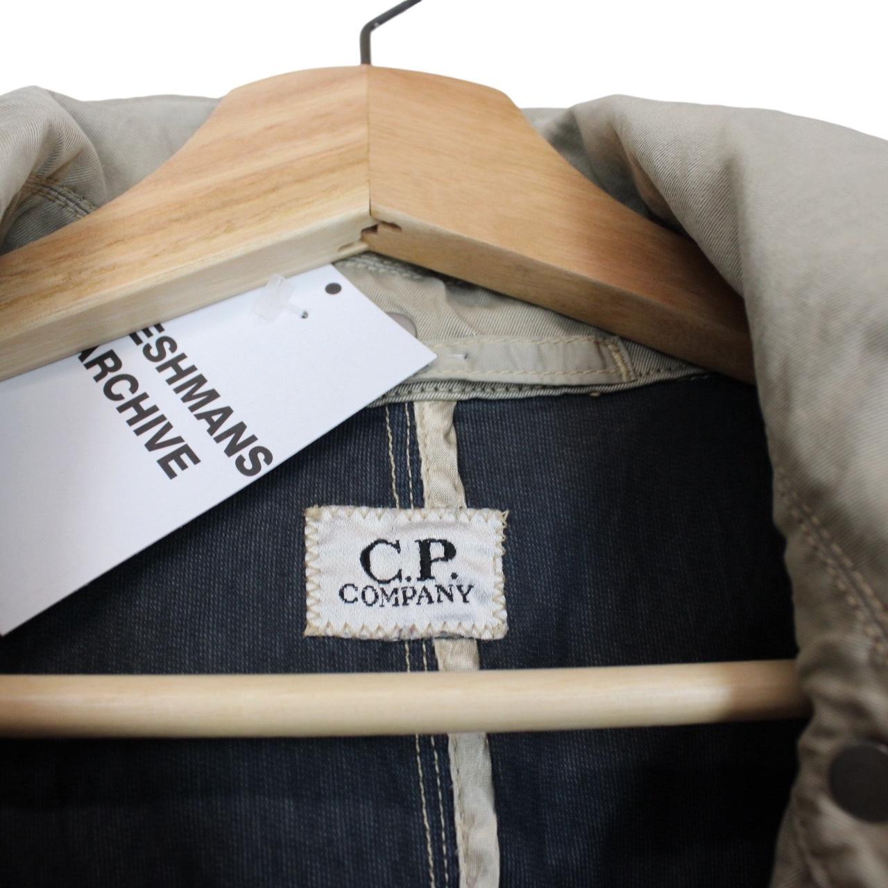 CP Company SS 2009 Mille Miglia Beige Cotton/Nylon Goggle Jacket