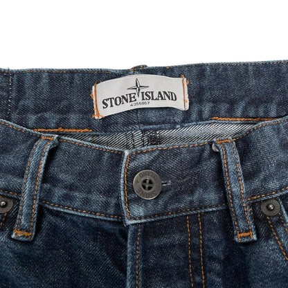 Stone Island AW 2013 Navy Blue RE-T Fit Denim Jeans