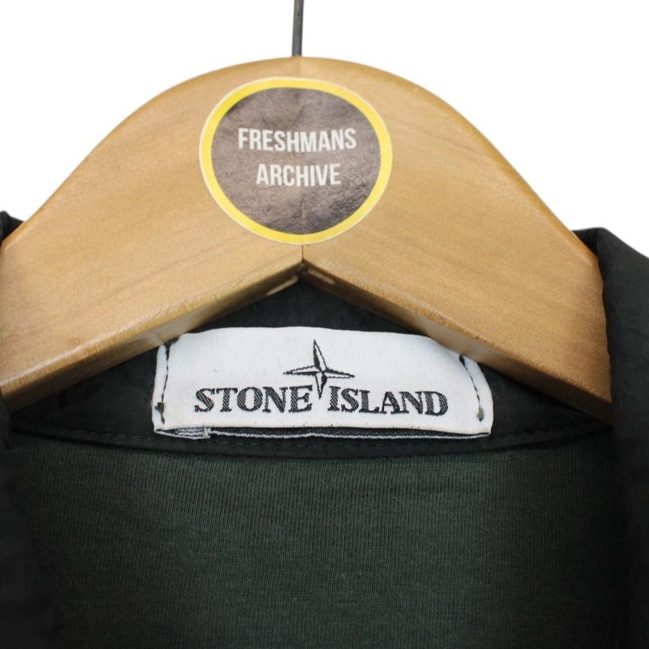 Stone Island AW 2016 Dark Green Full Zip Nylon Metal Overshirt Jacket