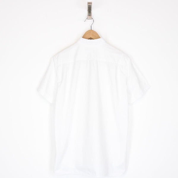Stone Island SS 2015 White Short Sleeve Cotton Shirt