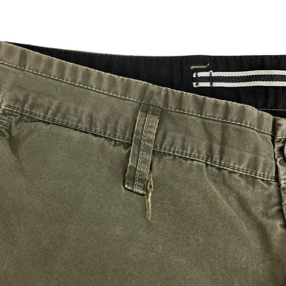 Stone Island SS 2018 Khaki Green Cotton Cargo Shorts