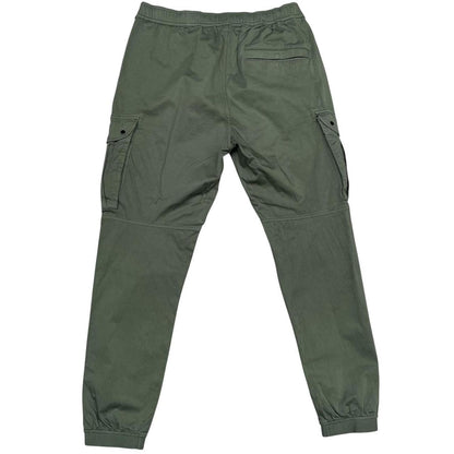 Stone Island AW 2021 Green RE-T Fit Cargo Trousers