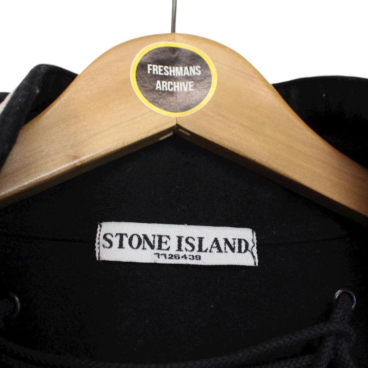 Vintage Stone Island AW 2007 Navy Blue Raso Gommato Dutch Rope Jacket