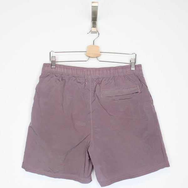 Stone Island SS 2020 Mauve Pink Nylon Metal Swim Shorts