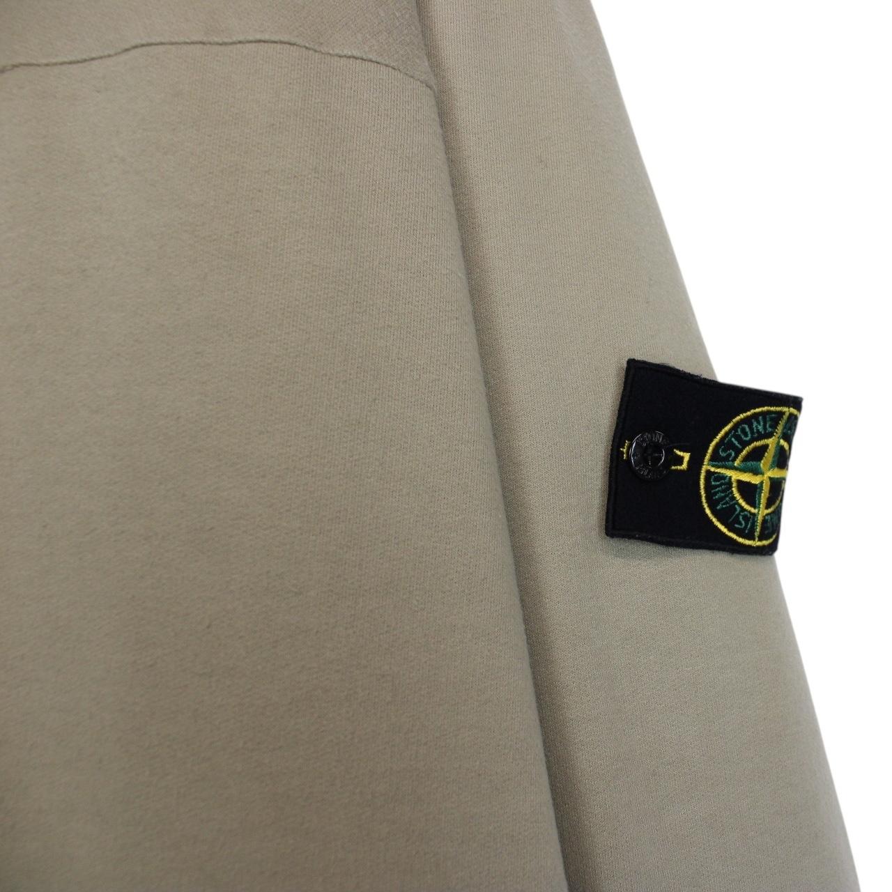 Vintage Stone Island AW 2000 Beige Cotton Quilted Hooded Jacket
