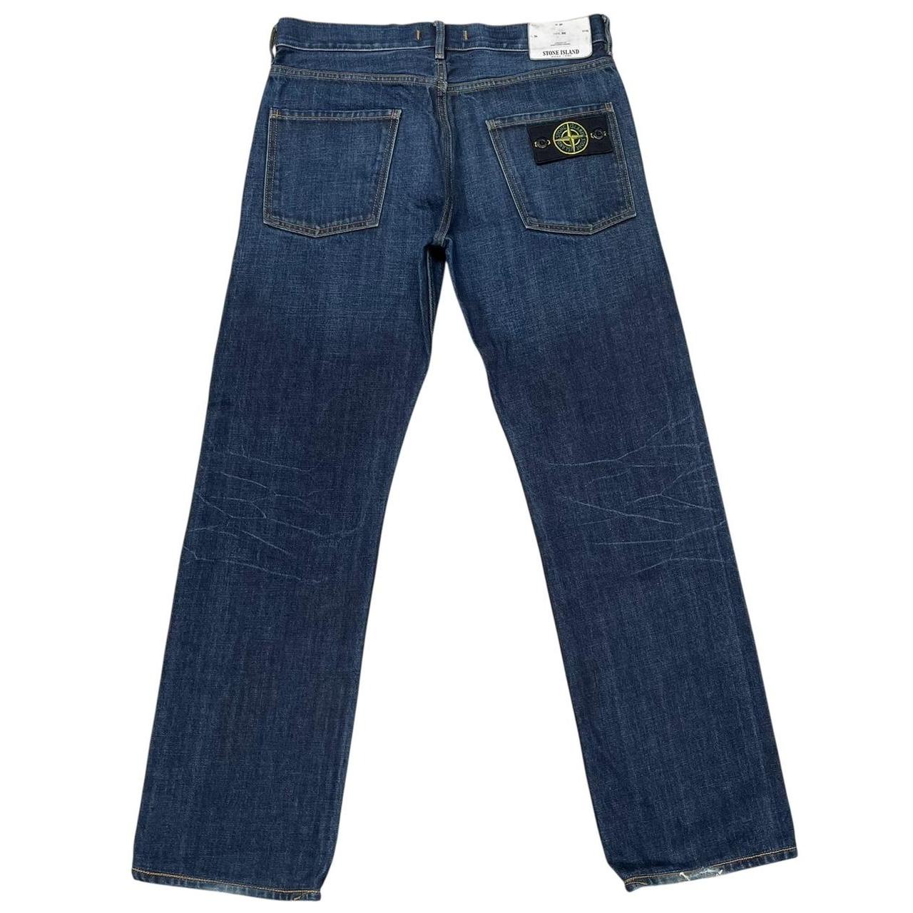 Stone Island SS 2011 Navy Blue RE-T Fit Denim Jeans