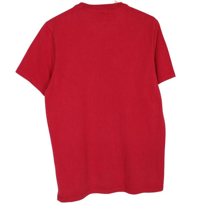 Barbour International Red Short Sleeve Logo Print T-Shirt