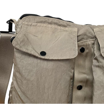 CP Company Sage Green Lens Nylon Utility Pack Crossbody Bag