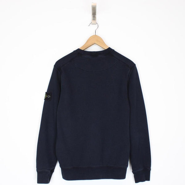 Stone Island SS 2020 Navy Blue Cotton Sweatshirt Jumper