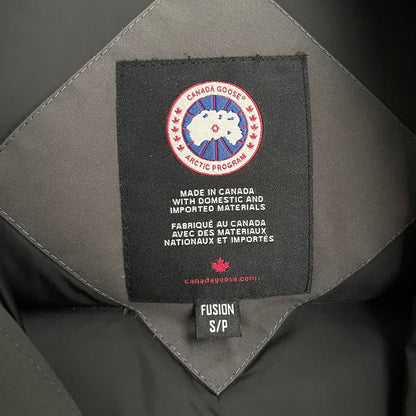 Canada Goose Graphite Grey Chilliwack Bomber Down Jacket with Fur Trim