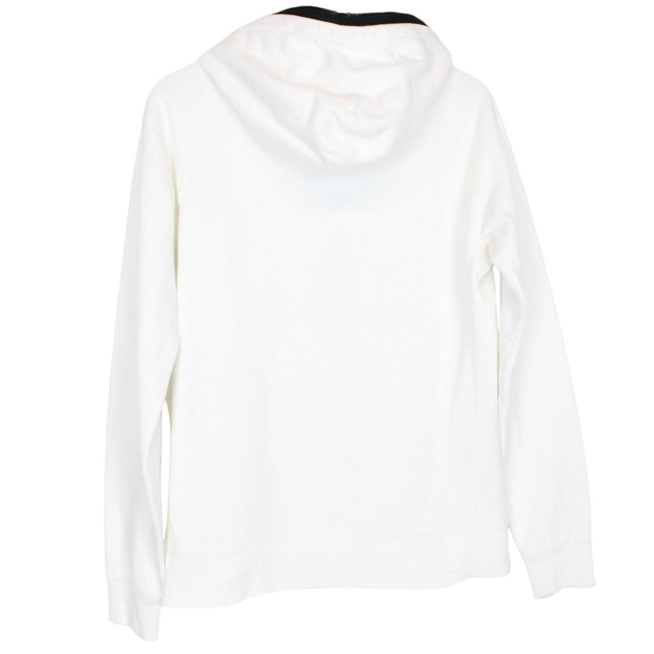 CP Company Metropolis White 1/4 Zip Cotton Hoodie Jumper