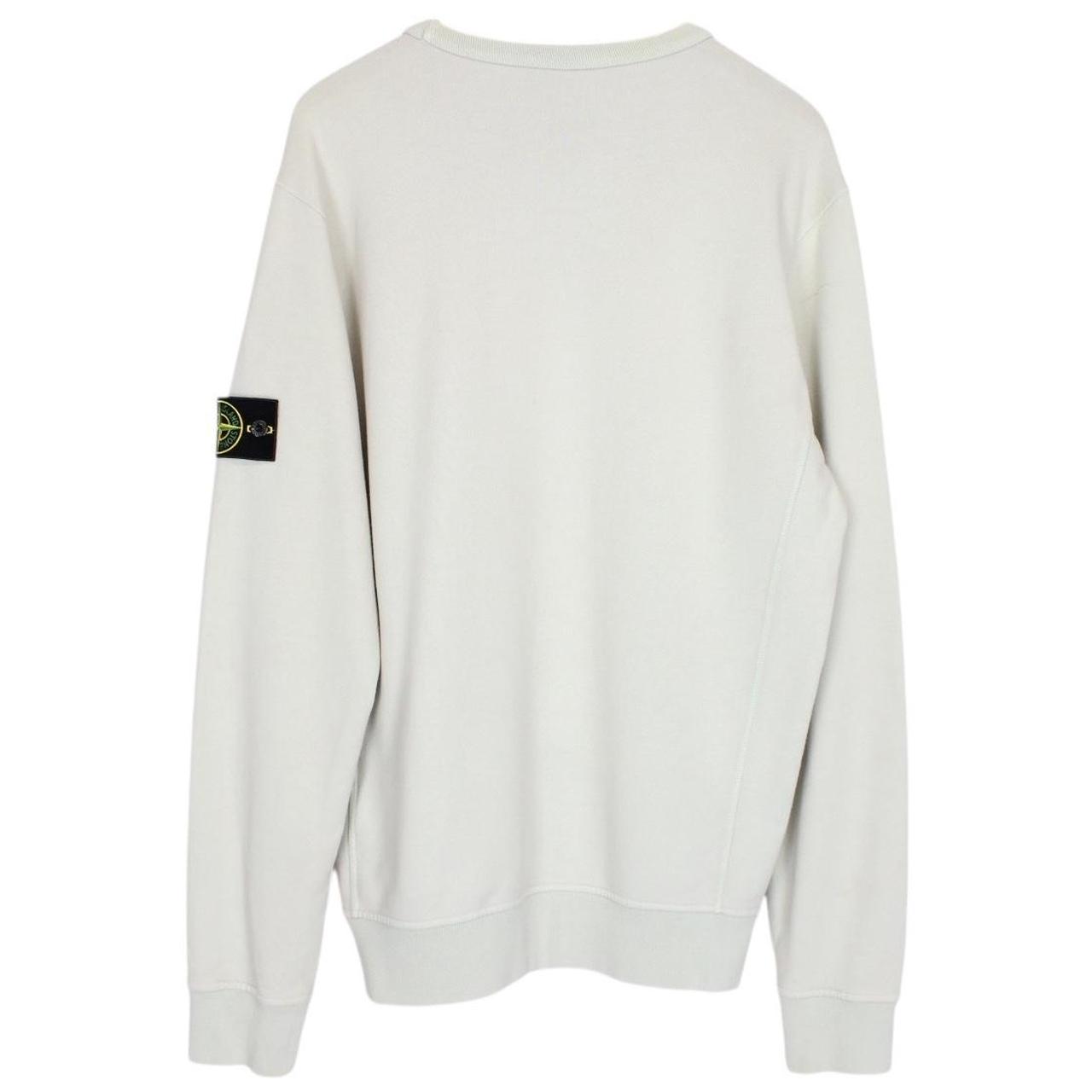 Stone Island SS 2018 Pale Green Cotton Sweatshirt Jumper