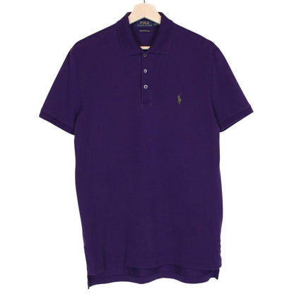 Polo Ralph Lauren Purple Short Sleeve Pima Cotton Polo Shirt