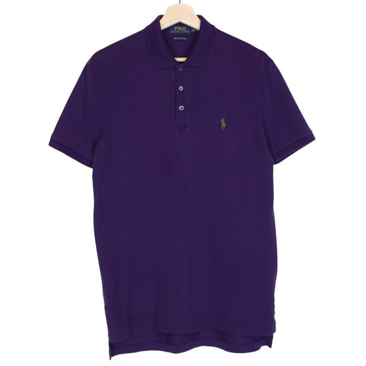 Polo Ralph Lauren Purple Short Sleeve Pima Cotton Polo Shirt