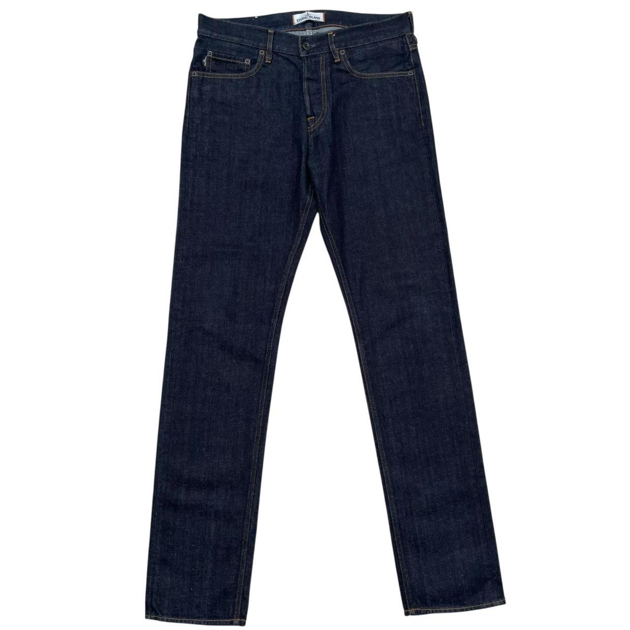 Stone Island AW 2013 Navy Blue RE-T Fit Denim Jeans