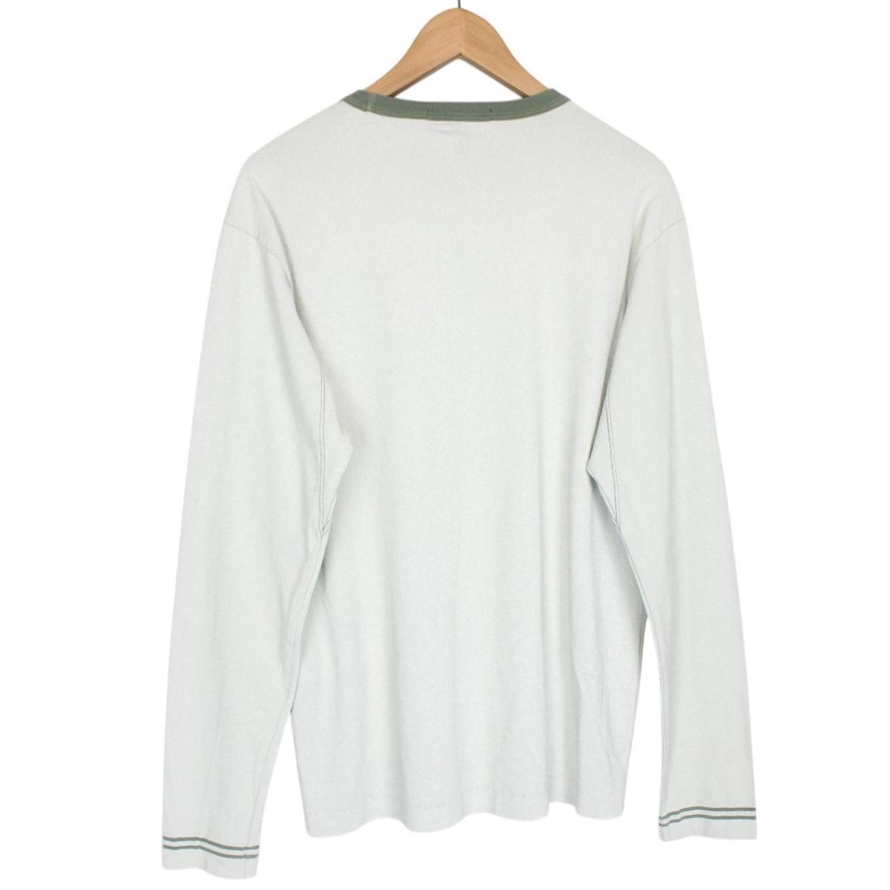 Stone Island SS 2019 Green Long Sleeve Compass T-Shirt