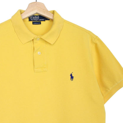 Polo Ralph Lauren Yellow Short Sleeve Cotton Polo Shirt
