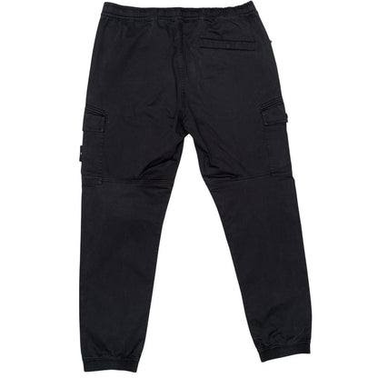 Stone Island AW 2020 Black RE-T Fit Cargo Trousers