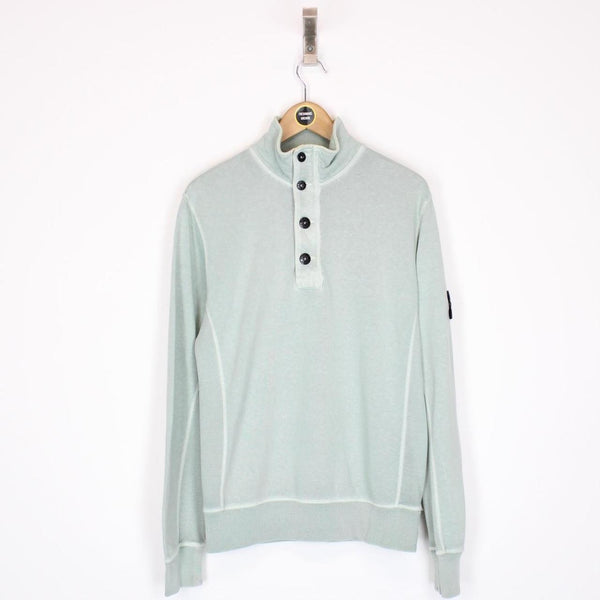Stone Island SS 2015 Green Cotton Sweatshirt Jumper