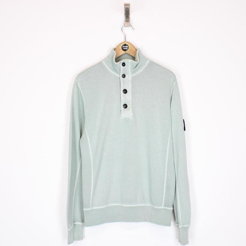 Stone Island SS 2015 Green Cotton Sweatshirt Jumper