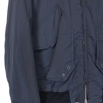 Belstaff Propeller Blue Full Zip Nylon Bomber Jacket