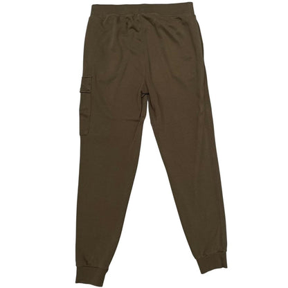 CP Company Khaki Green Goggle Lens Cotton Tracksuit Bottoms / Joggers