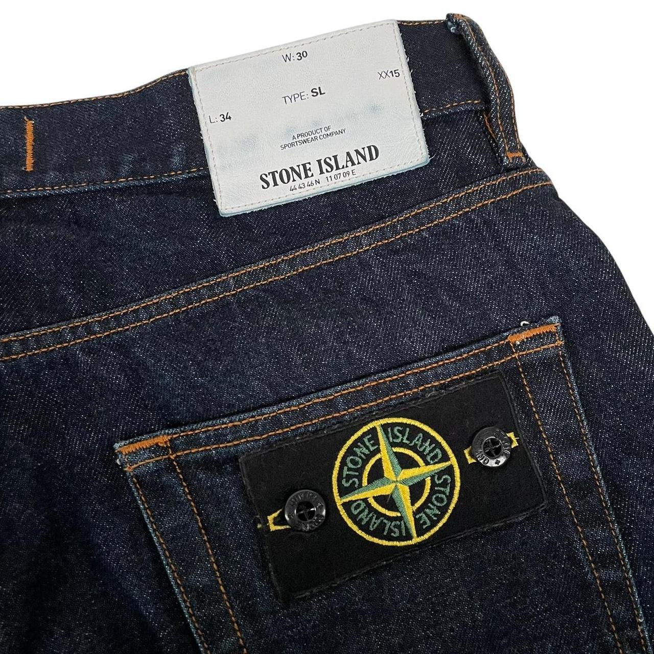 Stone Island SS 2016 Navy Blue Slim Fit Denim Jeans