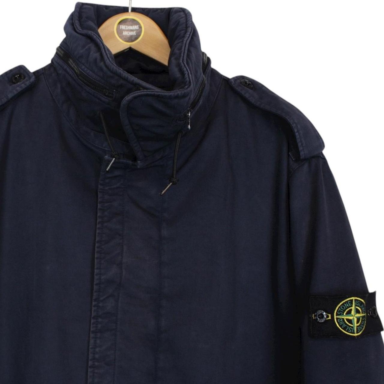 Stone Island AW 2011 Navy Blue Raso-R Lined 3L Windstopper Jacket
