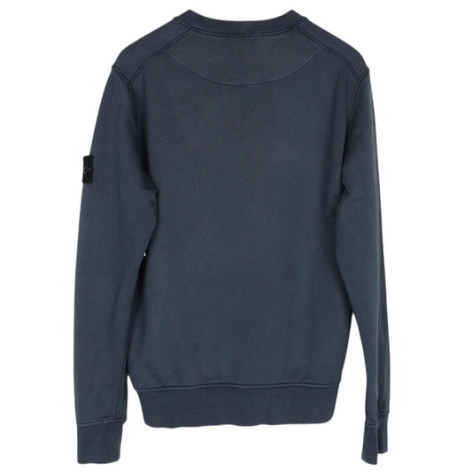 Stone Island AW 2018 Navy Blue Cotton Sweatshirt Jumper